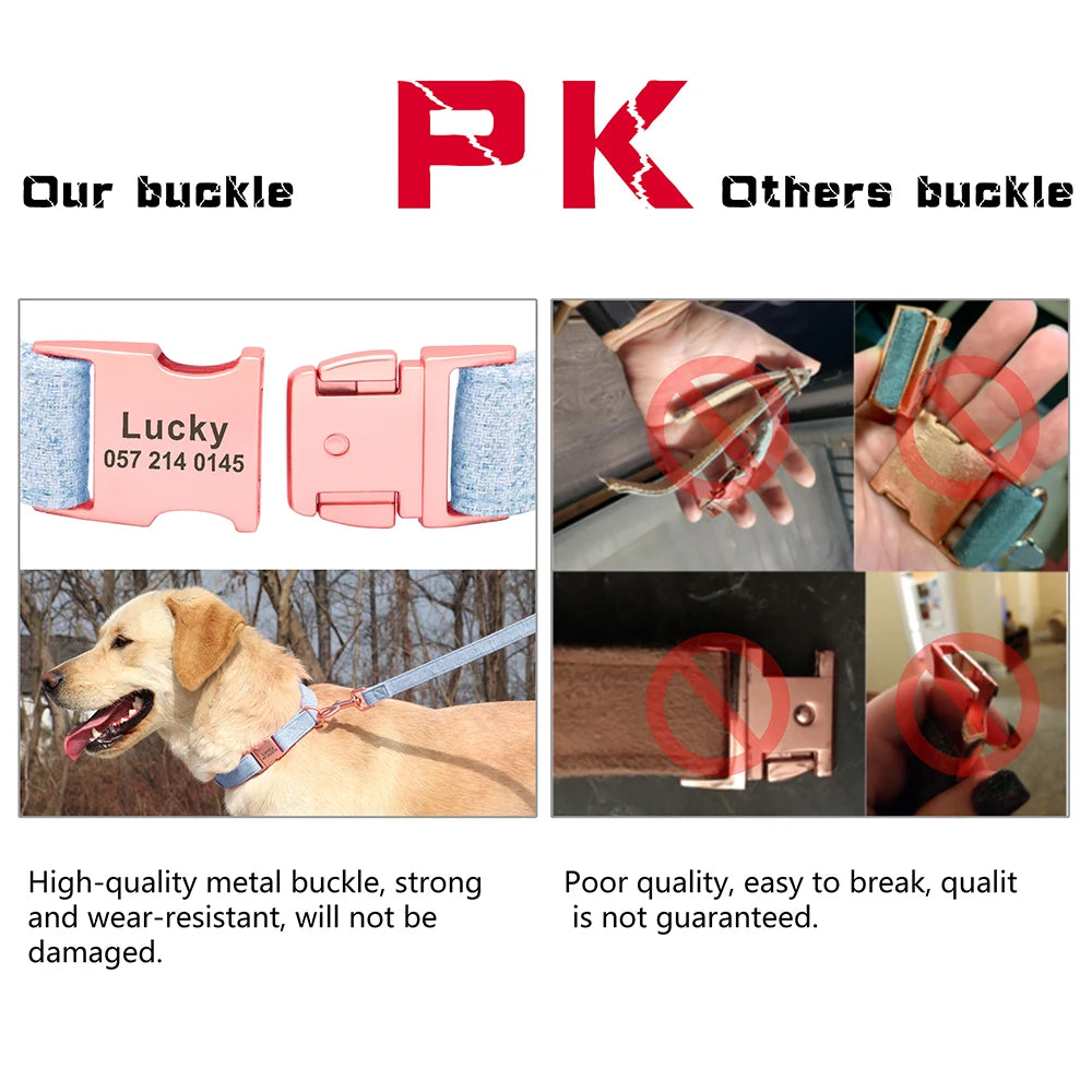 Personalized Dog Collar Nylon
