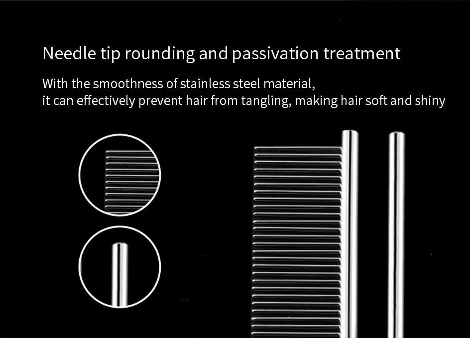 Stainless Steel Dog Comb
