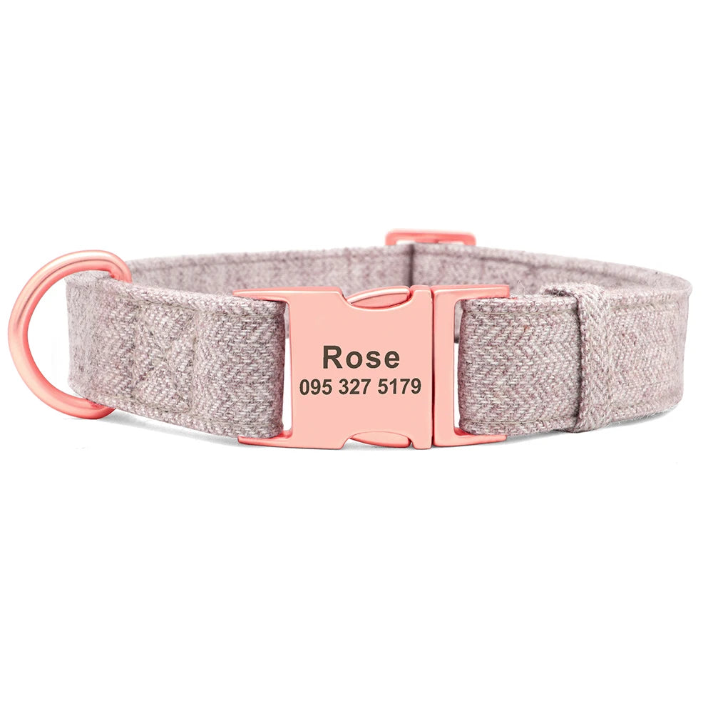 Personalized Dog Collar Nylon