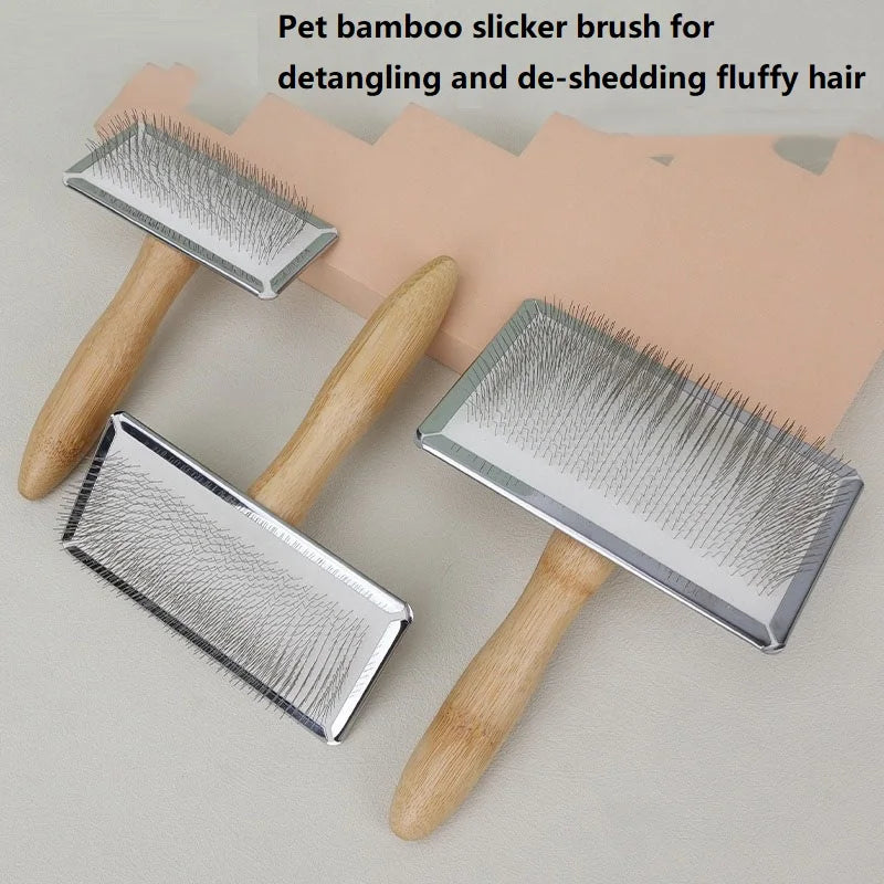 Slicker Brush for Small Dog Breeds and Cats