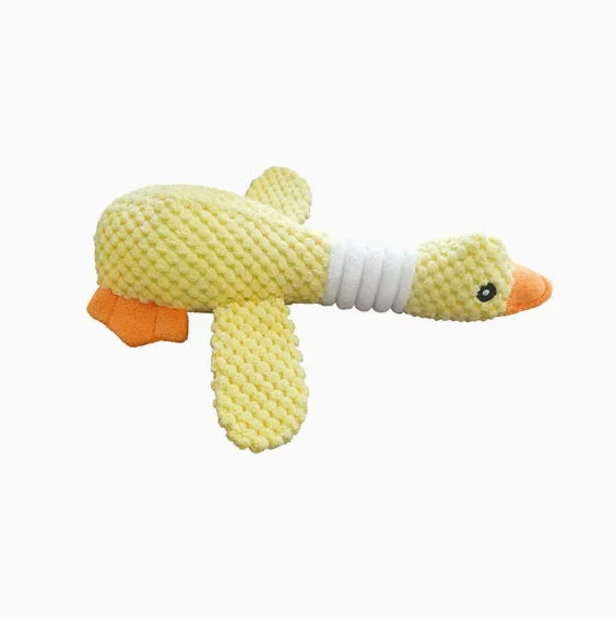 Blue goose dog toy