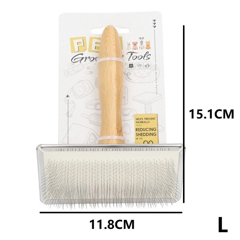 Slicker Brush for Small Dog Breeds and Cats
