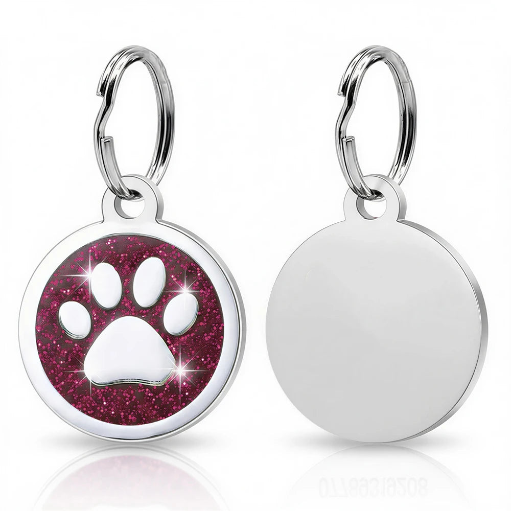 Personalized Pet Plate Tags Engraved