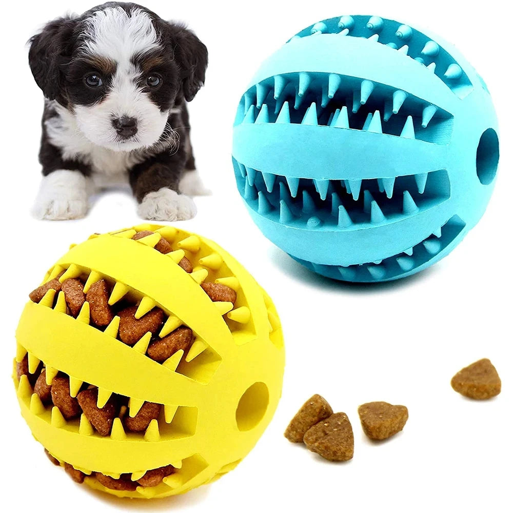 Interactive Rubber Balls for Pets