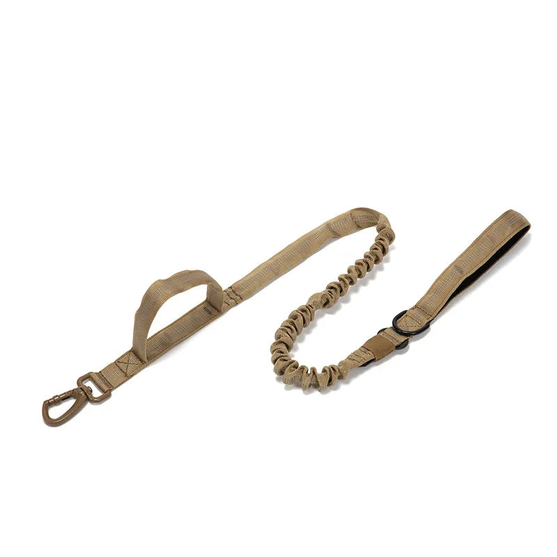Reflective Tactical Dog Collar & Leash