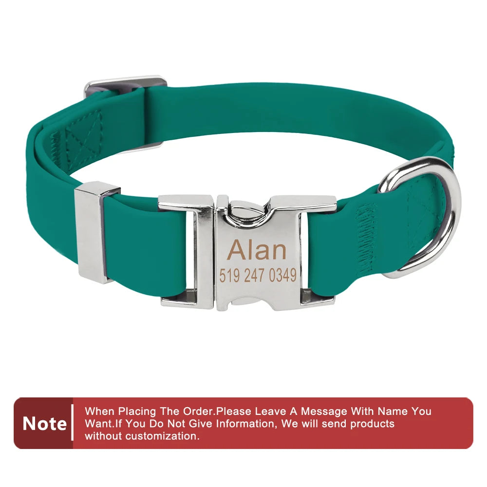 Waterproof Personalized Pet Collar