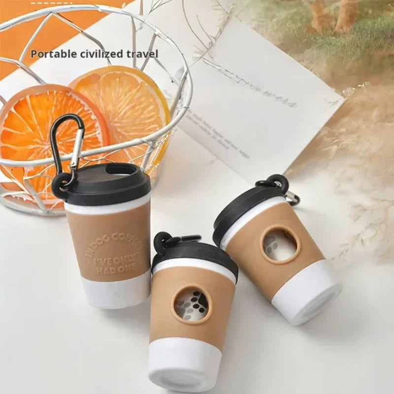 Portable Pet Poop bag / Coffee Cup