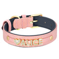 Personalized Rhinestone Dog Collar