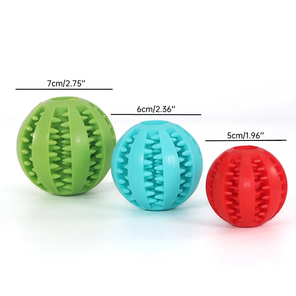 Interactive Rubber Balls for Pets