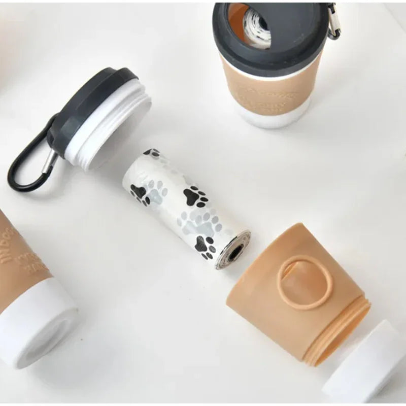 Portable Pet Poop bag / Coffee Cup