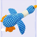 Blue goose dog toy