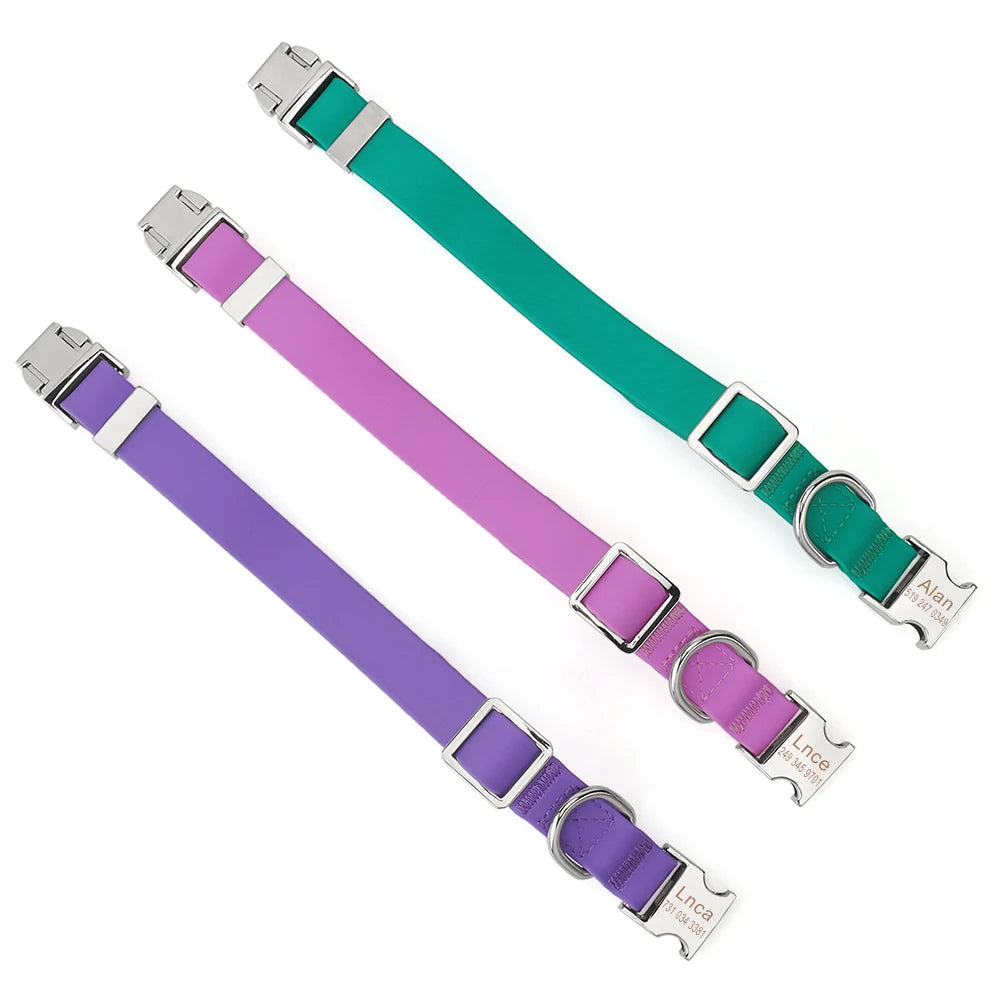 Waterproof Personalized Pet Collar