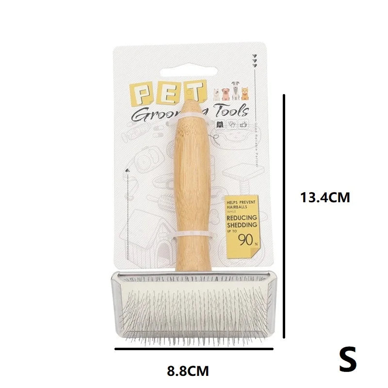 Slicker Brush for Small Dog Breeds and Cats