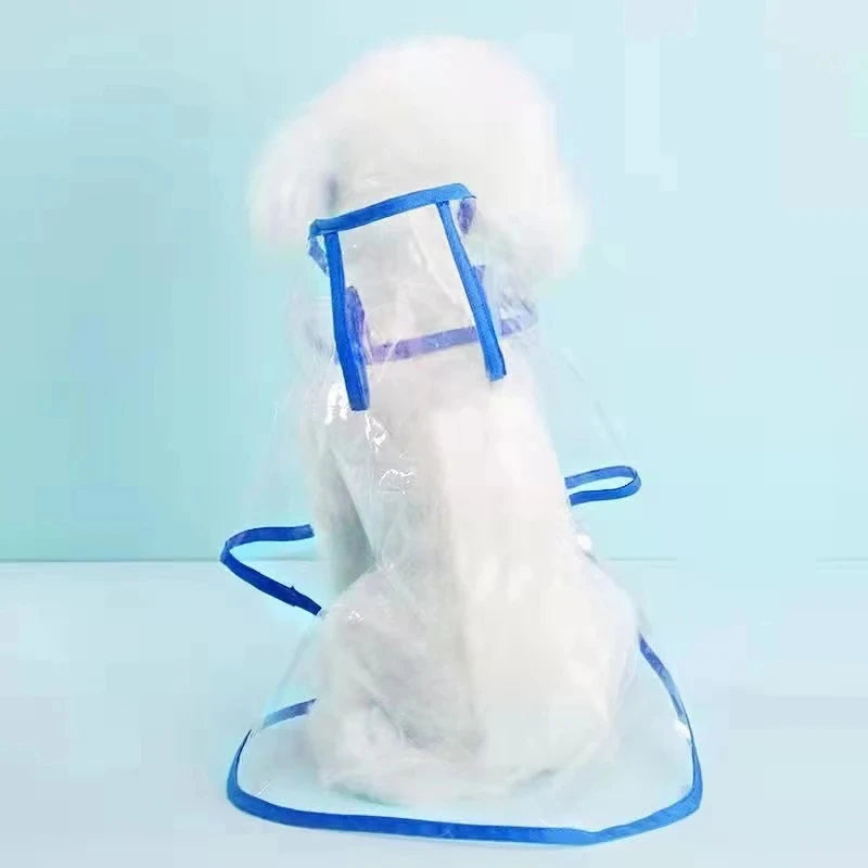 Transparent Raincoat Pet