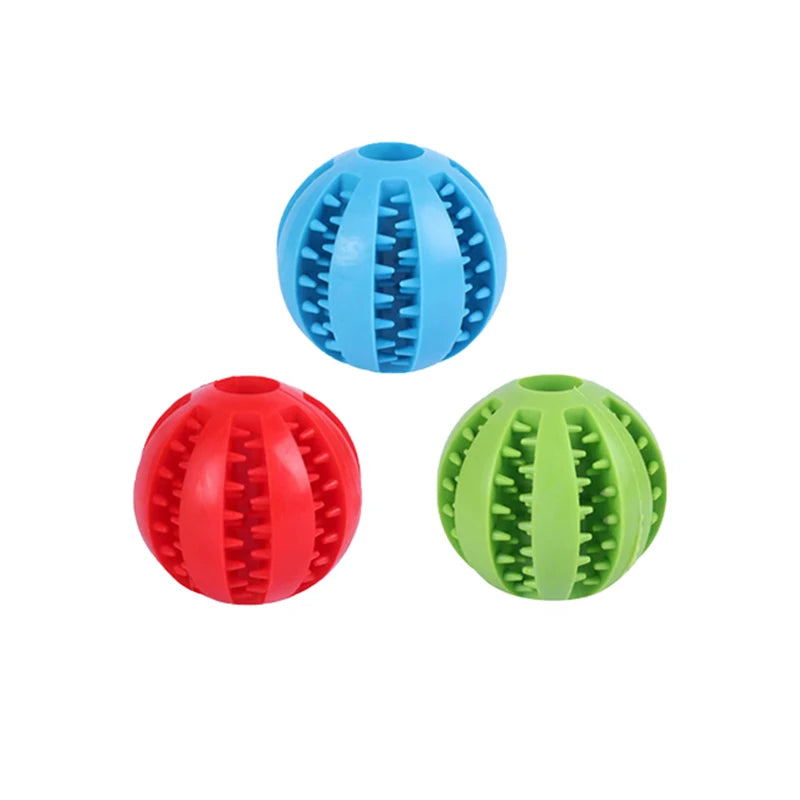 Interactive Rubber Balls for Pets