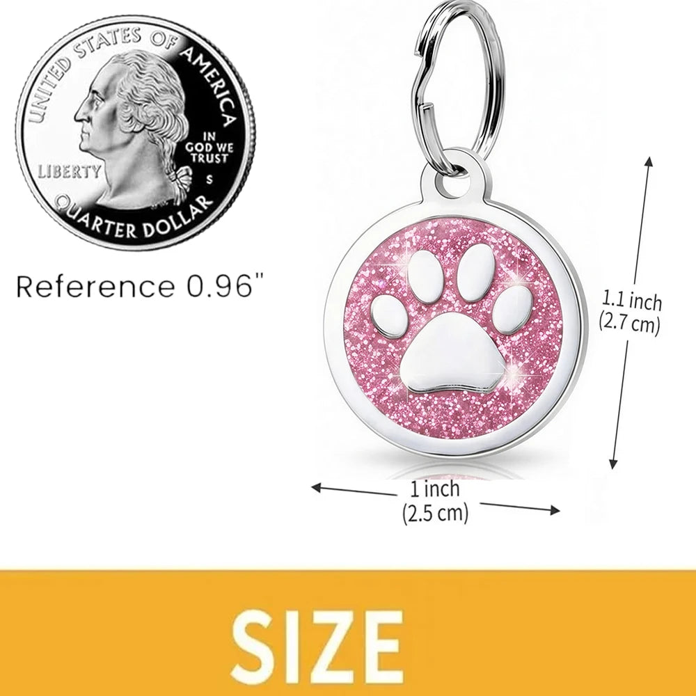 Personalized Pet Plate Tags Engraved