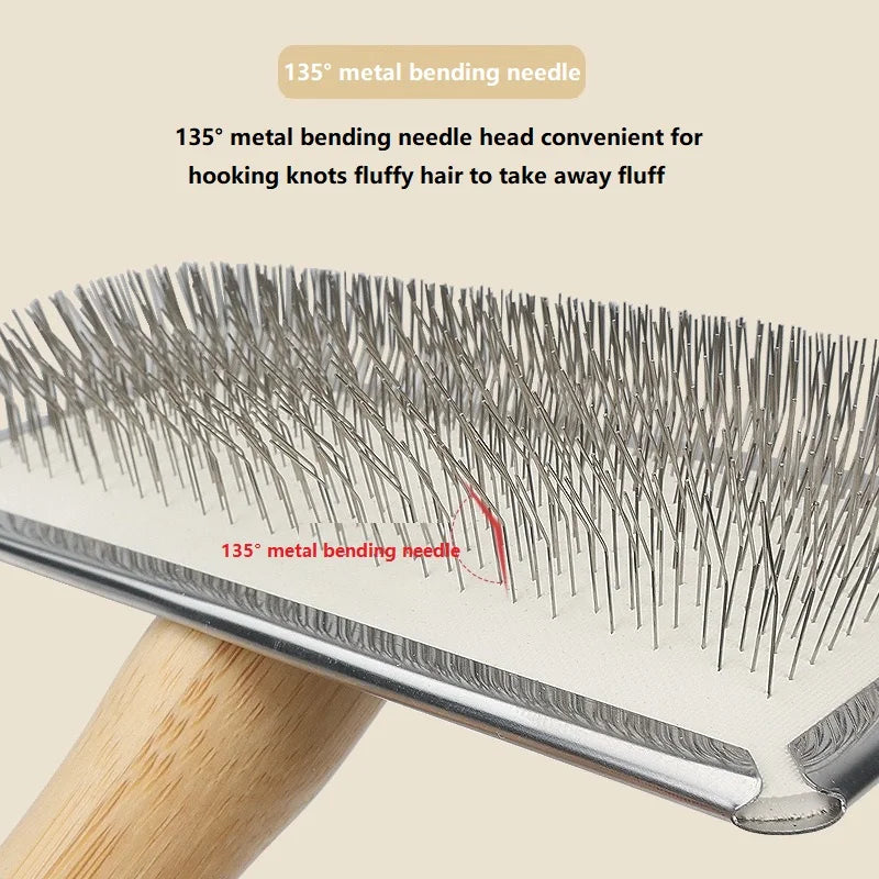 Slicker Brush for Small Dog Breeds and Cats